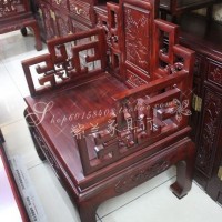红木家具 中式古典 非洲酸枝木办公桌 实木办公桌 2米大班桌