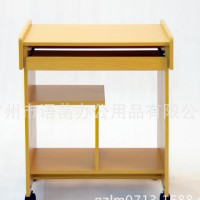 可定制全木三胺板台式电脑桌 时尚书房带轮子多功能写字台办公桌