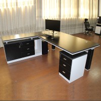 新款办公家具老板桌办公桌椅时尚简约现代板式主管桌大班台经理桌
